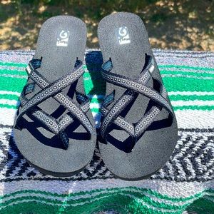 TEVA MUSH MANDALYN WEDGE OLA 2 - sz 7